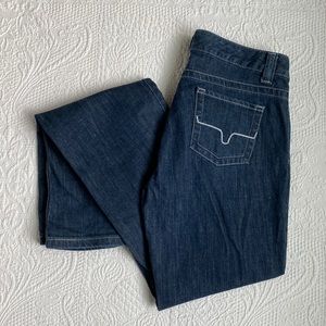 Made in USA, Kimes Ranch Jolene jeans. Low rise with fitted thigh & bootcut.
